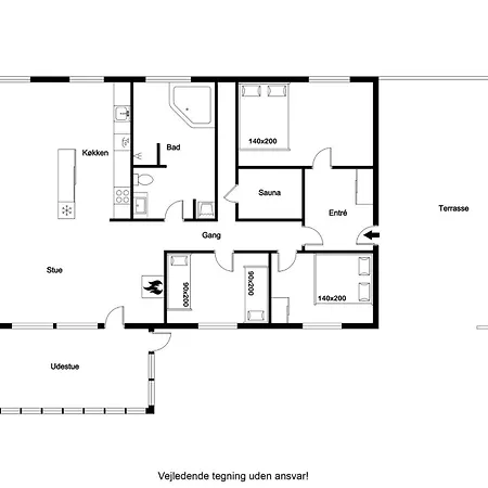 Cozy With Indoor Hot Tub And Sauna In Vorupor Ferienhaus *